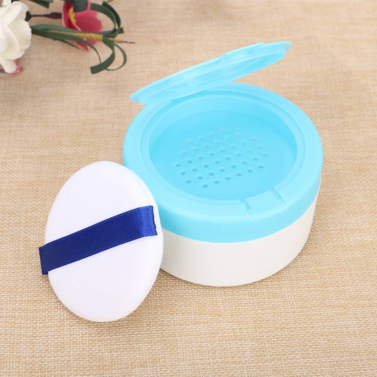 1 flip powder box (including cotton puff)