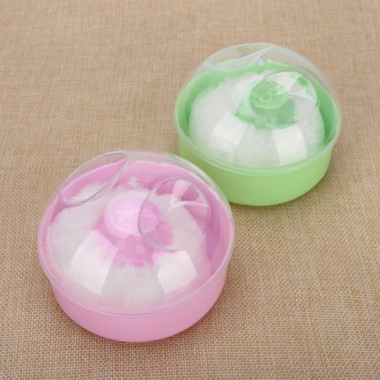 1 pink+1 green powder box