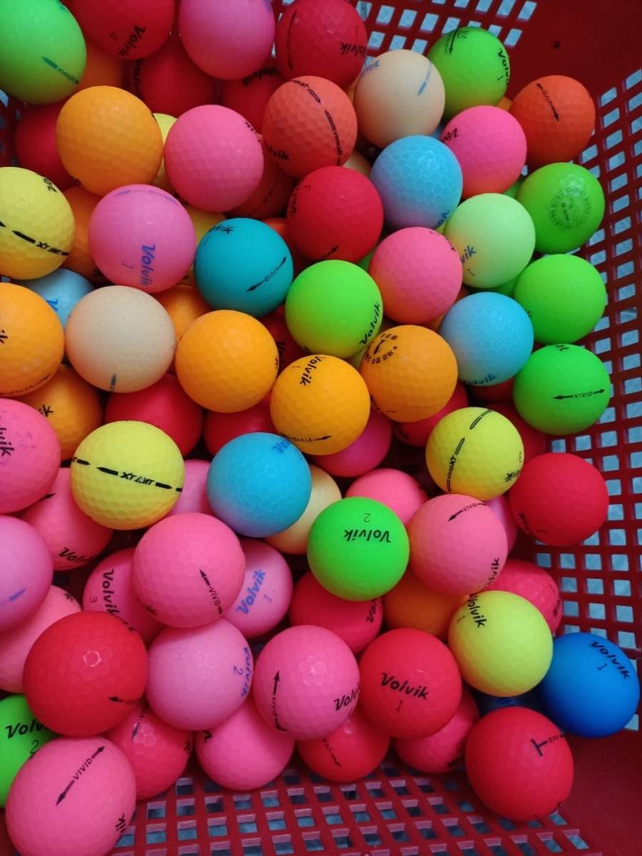 Volvik golf ball second -hand ball color ball matte matte Titleist Karawie Korean brand game ball