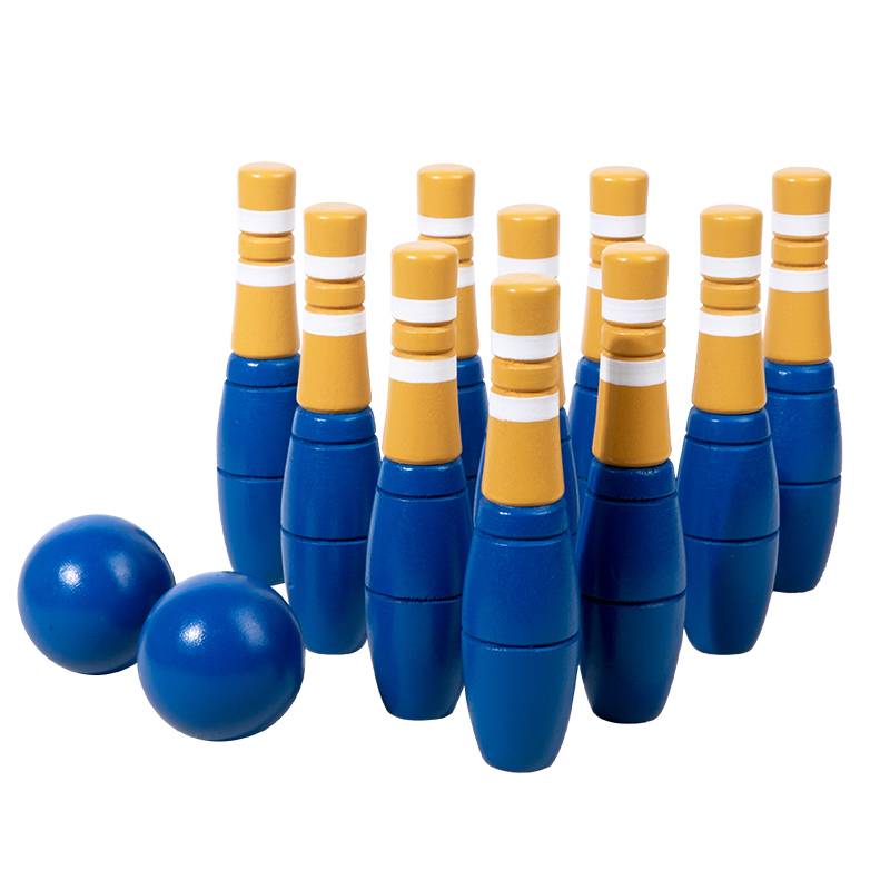Dx blue and white bowling ball