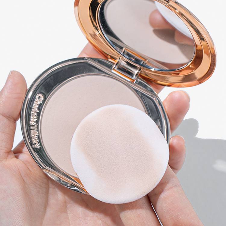 CT powder puff replacement of amproid powder, round makeup, dedicated to kvd banana powder E large cake