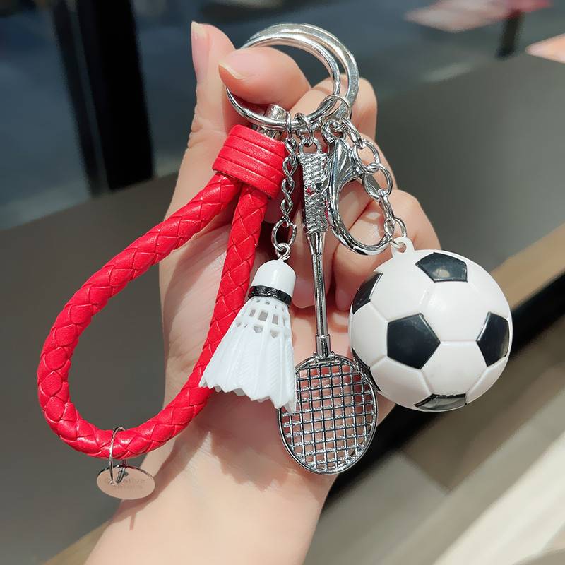 Football+badminton+red rope