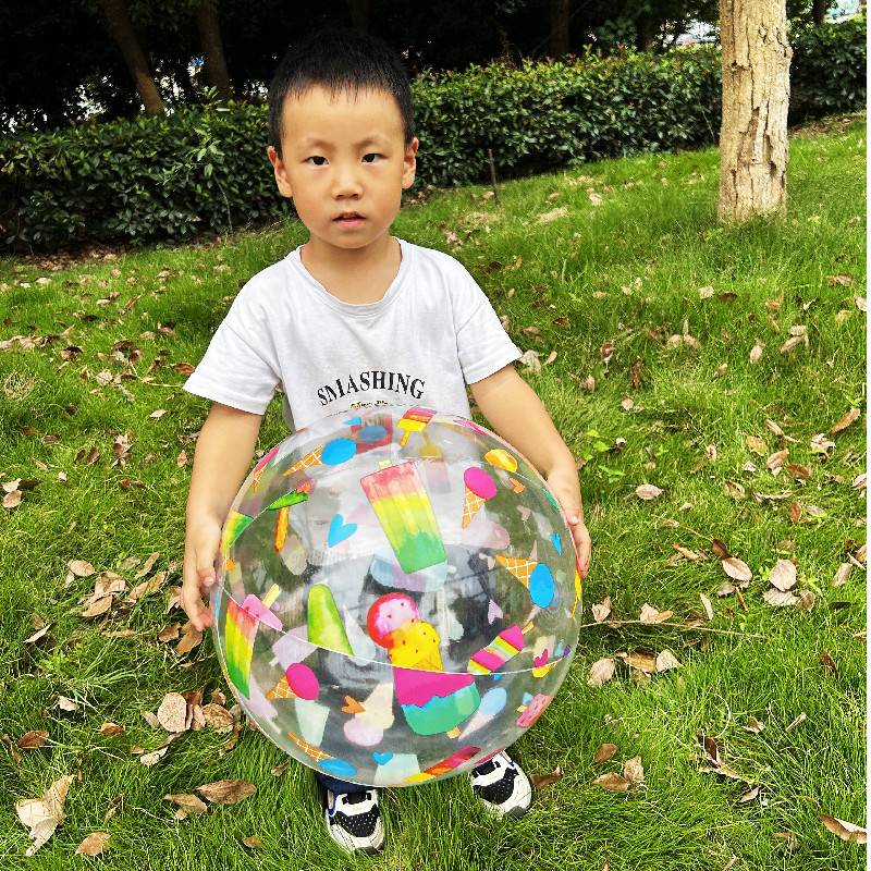 59040 Ice cream is inflated and the diameter is about 37cm after inflating