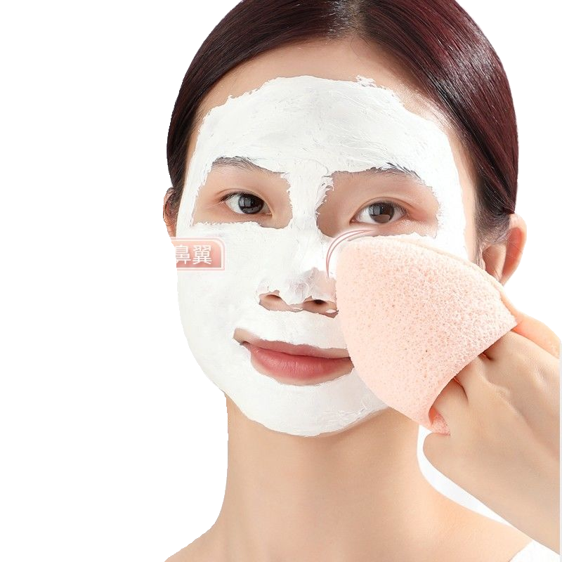 Fanpo wash face fluttering water droplet gloves mask cleaning sponge and thick bamboo charcoal soft wipe face and flutter label label