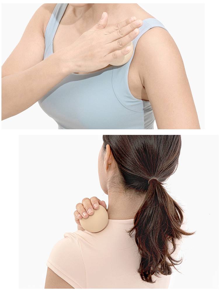 Foot-capped membrane peanut ball Yoga solid silica pelvis pelvis pelvis cleavage