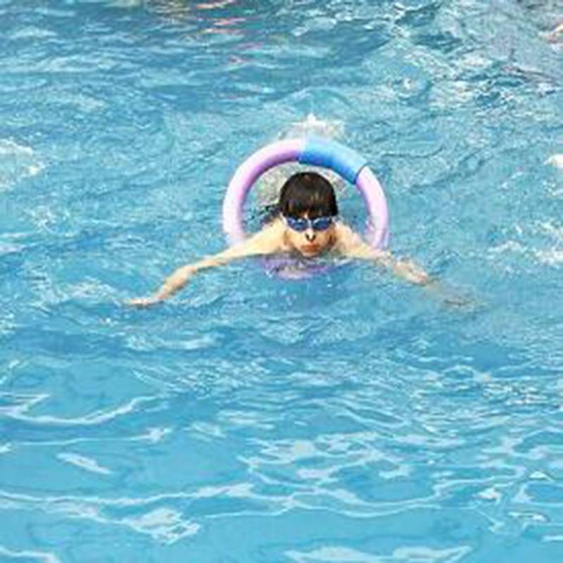Solid swimming stick empty heart sponge rod drift rod floating stick buoyant stick bubble bar bars atmosphere prop