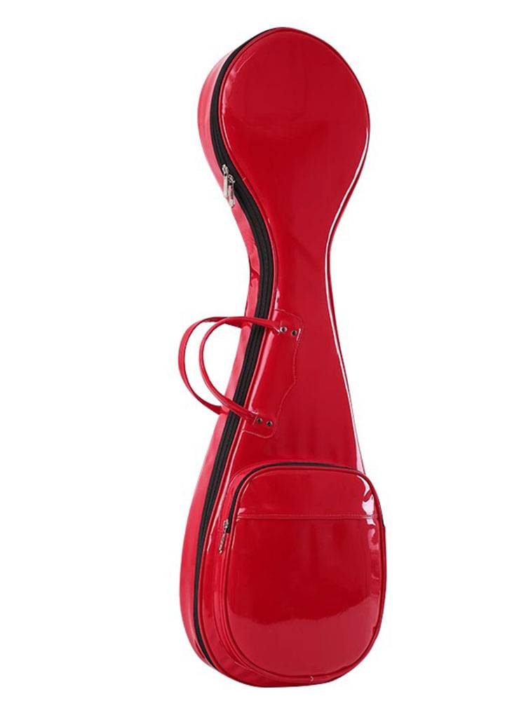 Patent leather pipa bag pipa bag thickened waterproof and earthquake resistance adult portable bright leather pipa piano sleeve bag universal