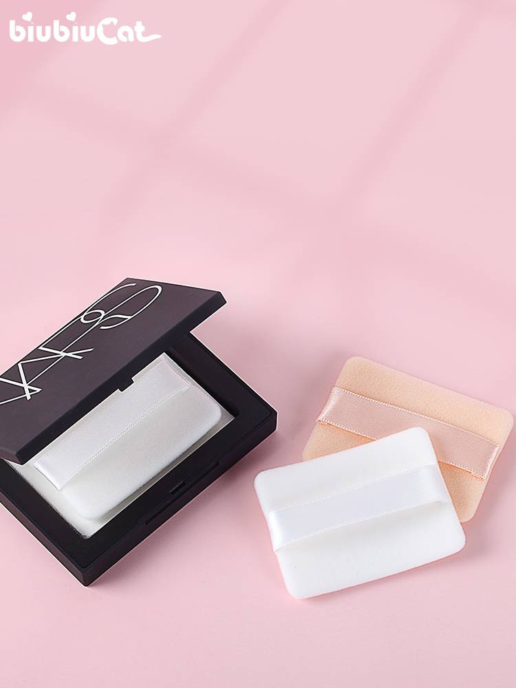 BIUBIUCAT Honey Powder Culture Fangsted Velvet Ultra -thin replacement new version of Nas big white cake Nars powder puff