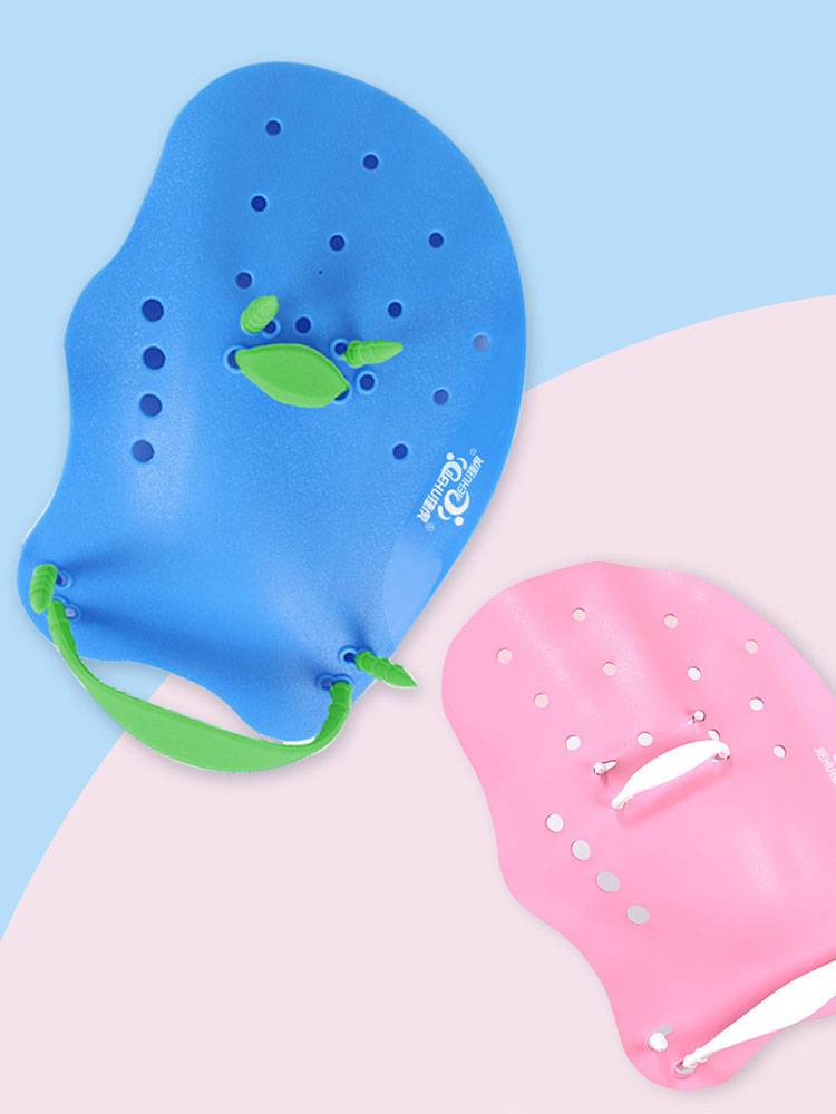 Swimming stroke, palm snorkeling equipment