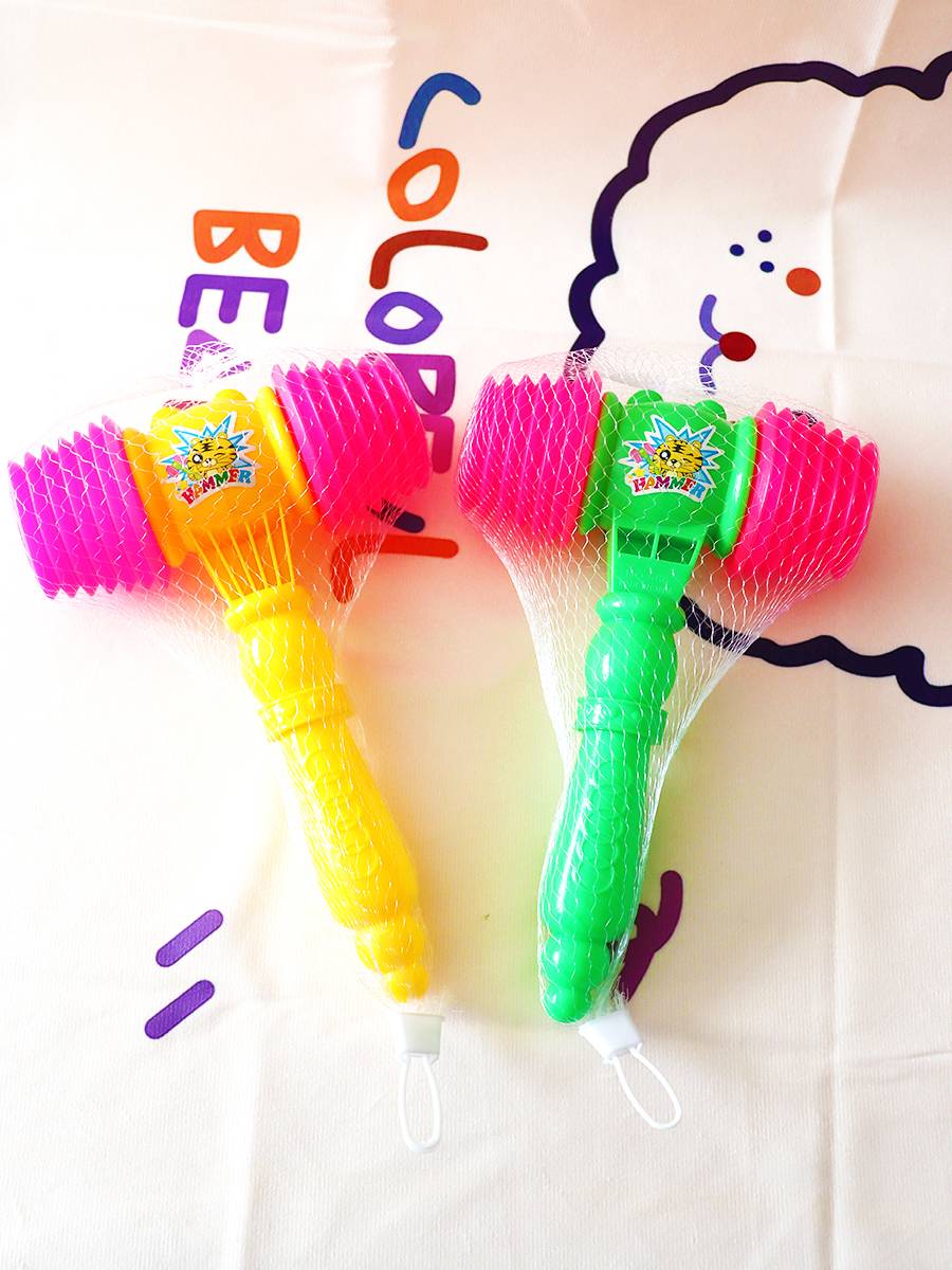 Large BB Hammer Children Boy Girls, Toys Plastic Hammer Tap Hammer Kindergarten Class Interactive Game Teaching