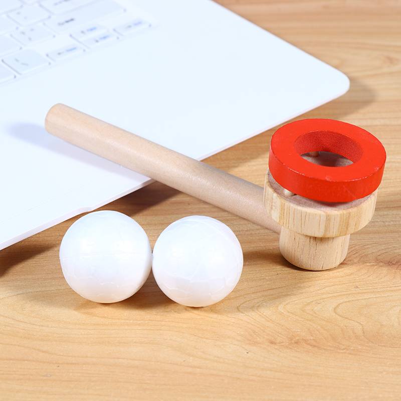 Wooden Children's Suspending Ball Blums Magic 80s Classic Nostalgic Balloon Suspending Gaming Game Sensory Training Toys
