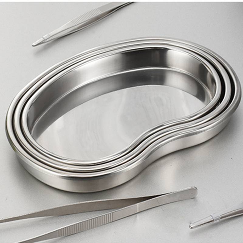 thick iodine -proof waist disk surgery device tray tattoo, anti -disinfection disk replacement pharmaceutical stainless steel curved disc