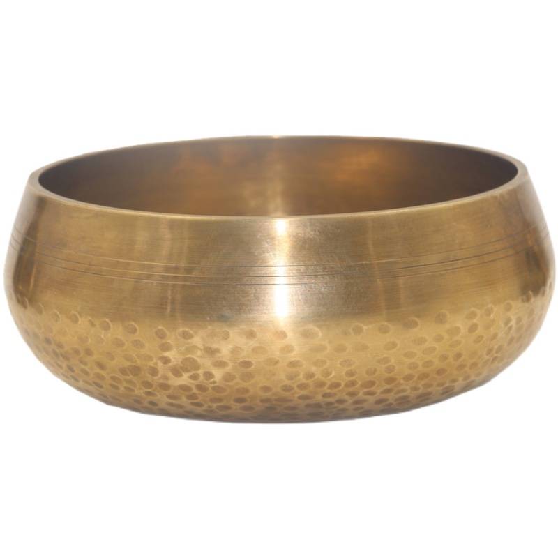 The Nepali Artificial Mixer bowl Yoga meditating on the moon to celebrate the Blanche Bronze Cracker