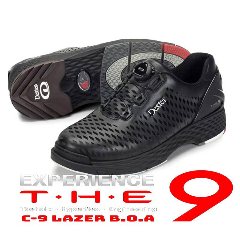 American dexter shoe king brand Th.E C9 can be replaced with BOA rotating shoelace professional bowling shoes