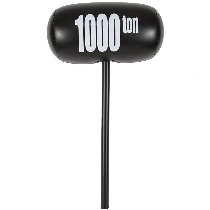Bannaming Hammer Large Hammer Interactive Toys Cartoon Balloon Blind Blinding Hammer Plastic Humanitarian Bell Punishment