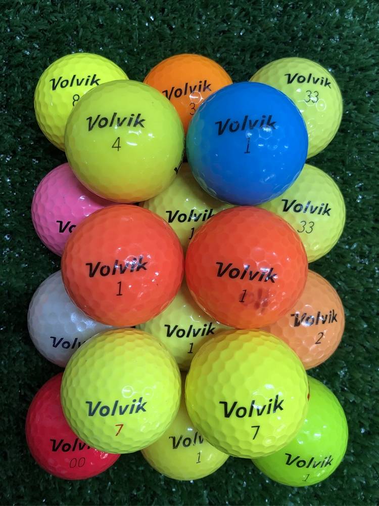 Second -hand matte ball color ball Calway Football Big B big S red horse color ball end game golf ball