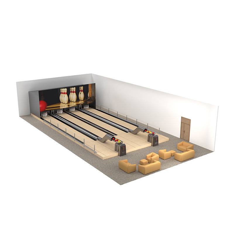 Indoor Boaning Ball Experience Hall Digital Sports Sports Tide Play Museum Adult Children's Bowling Training Museum Equipment Equipment