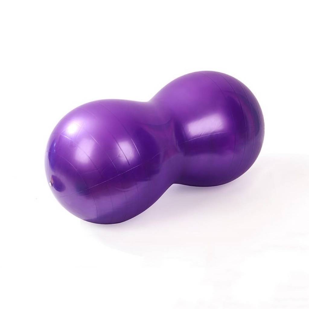 Peanut ball inflatable massage ball thickened explosion -proof capsule balls, yoga ball rehabilitation training ball balance ball fitness