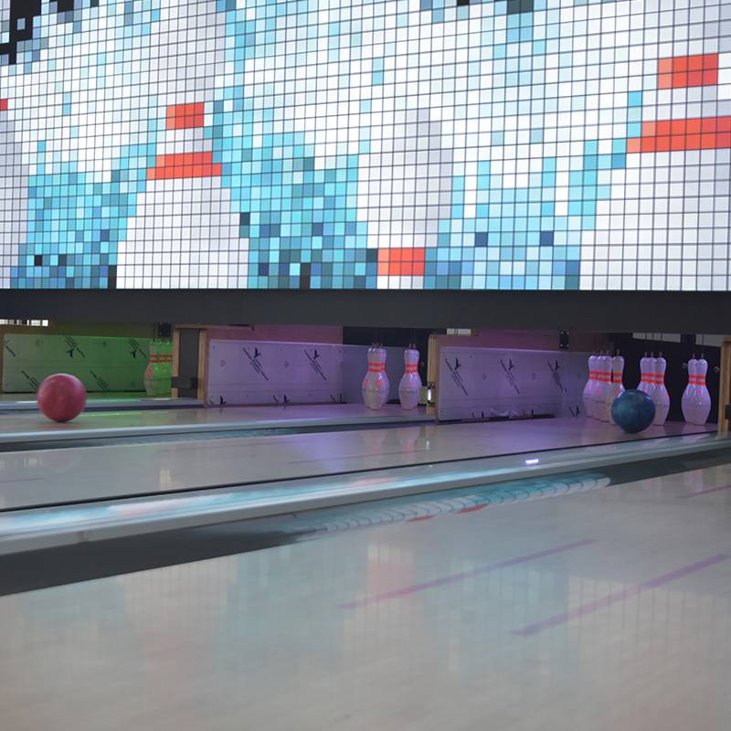 Indoor Boaning Ball Experience Hall Digital Sports Sports Tide Play Museum Adult Children's Bowling Training Museum Equipment Equipment