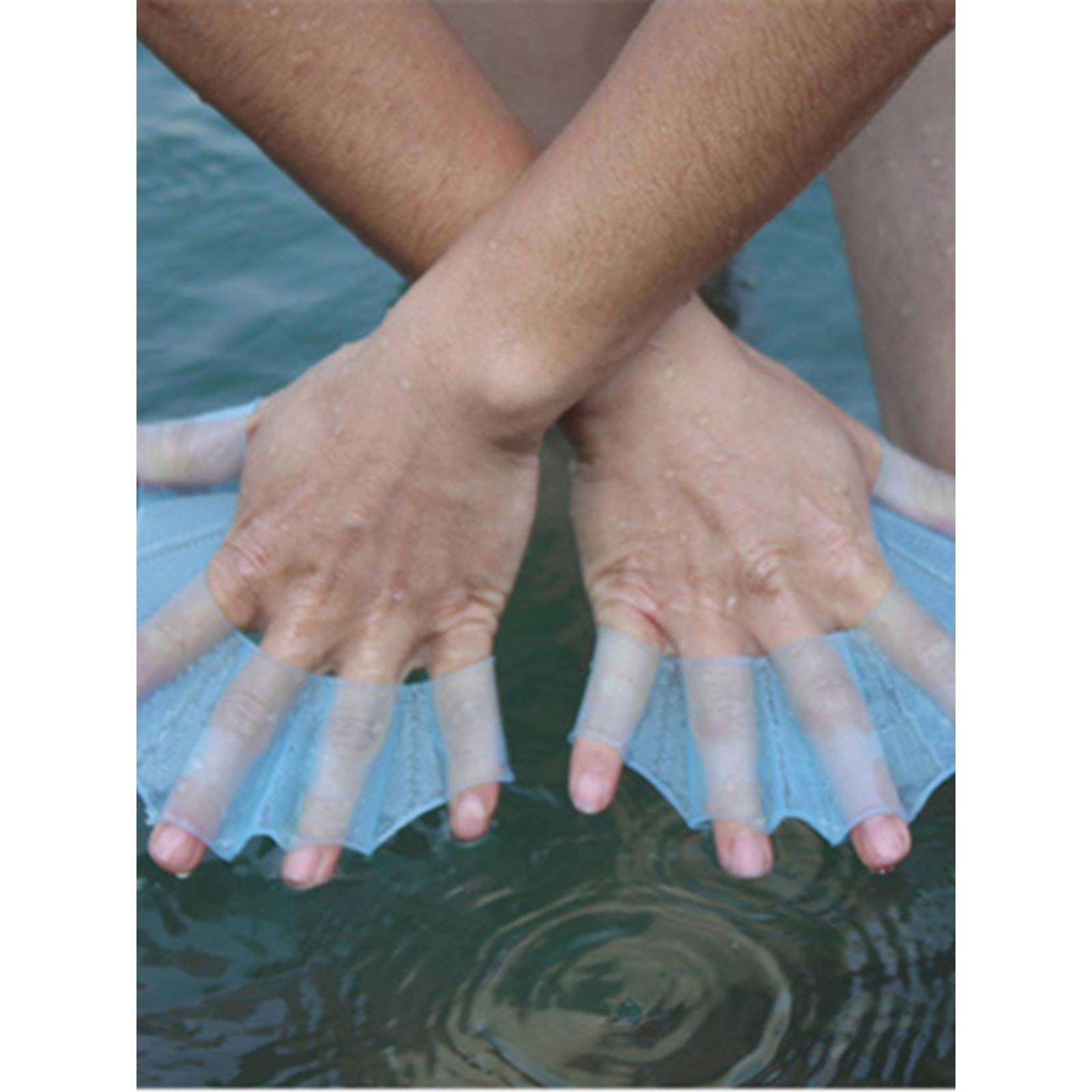 Snorblone Silicone Swimming Equipment Palm Palm Handicapy Adult Half Palm Children's Swimming Handbats Freedom Swimming Gloves