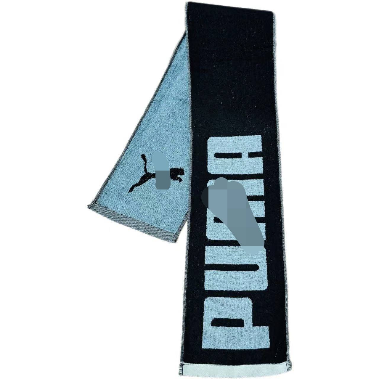 Simple cotton simple personalized leopard badminton table tennis play fitness sports sweat towels increased neck towel