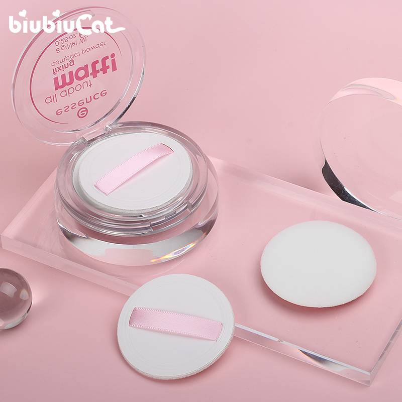 BIUBIUCAT Leather KVD Banana Round Makeup CT Small Koffei Powder replaced ultra -thin implanted puff