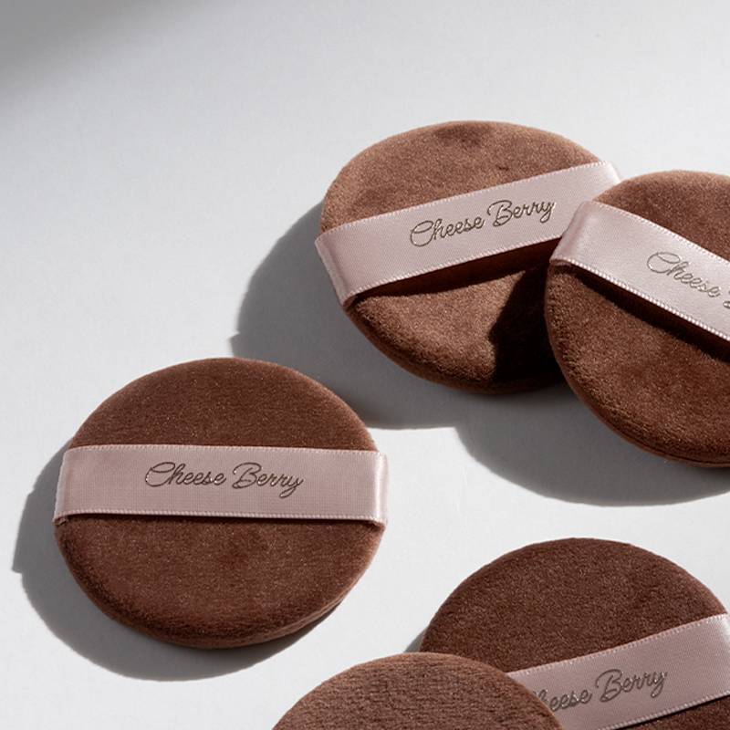 Cheeseberry cheese stuffed puff powder dedicated ultra -soft honey powder loose powder puff