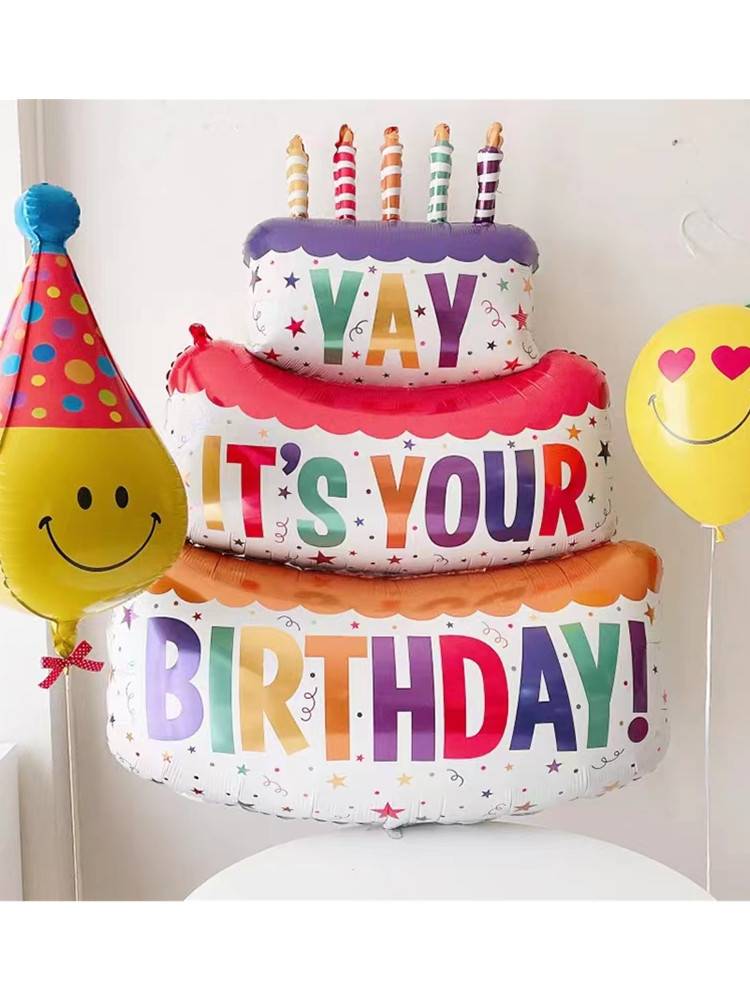 Large cake balloon