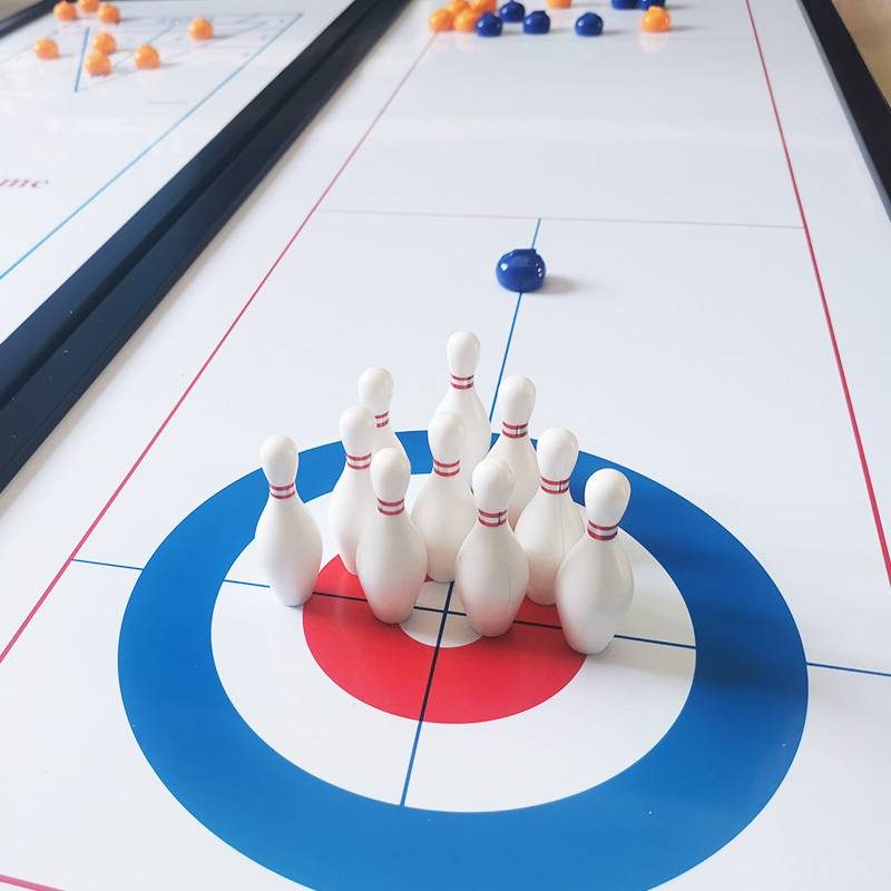 Indoor family gathering casual adult children's intellectual desktop game toys glawl ice pot ice jug ball bowling ball