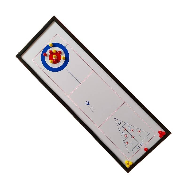 Board curling sand pot bowling three -in -one
