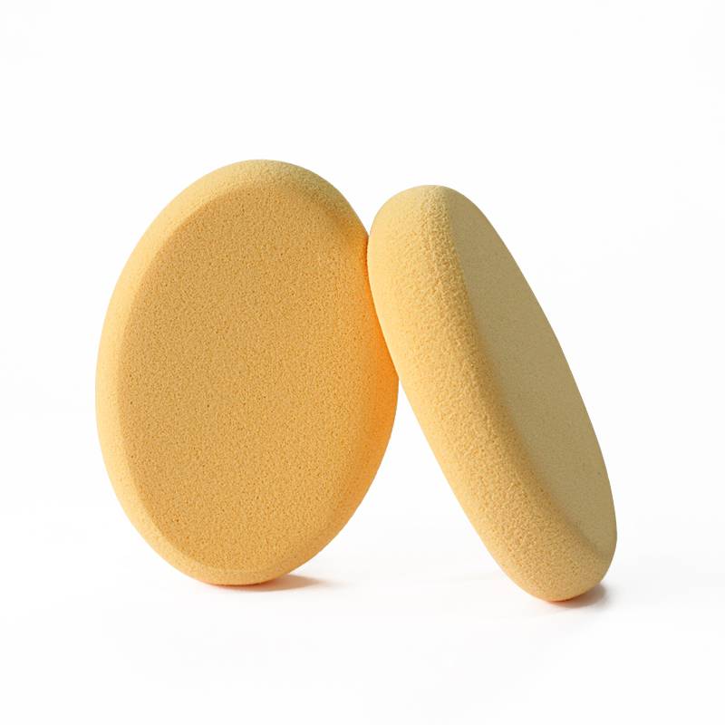 Oval puff skin color 2 tablets