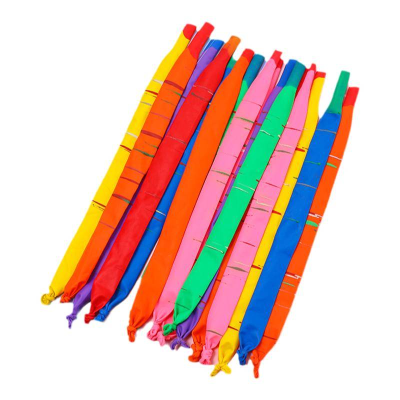 Fart worm balloon net red rushing sky flying sky will be called toy children non -toxic can be lined with long rocket steam