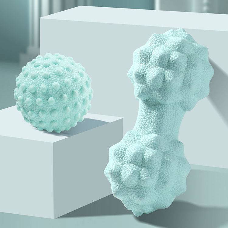 Set [Fascia Ball+Diamond Peanut Ball] Green