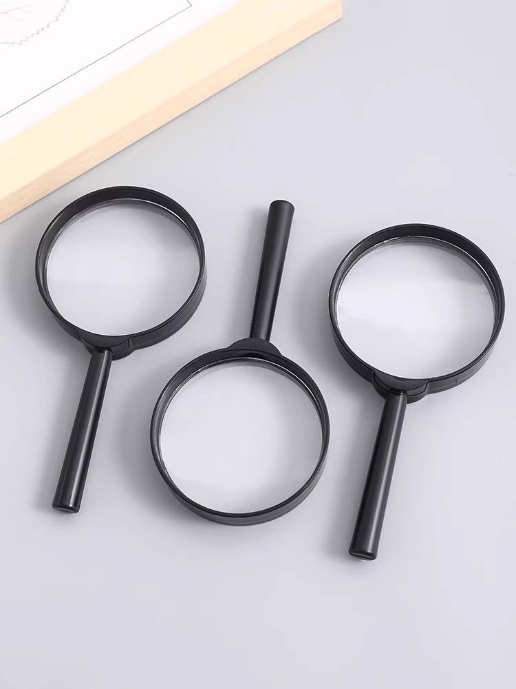 Emperor Lauret Elderly Reading HD high -power genuine super -big elderly specialized expansion mirror plastic handle large old flowers