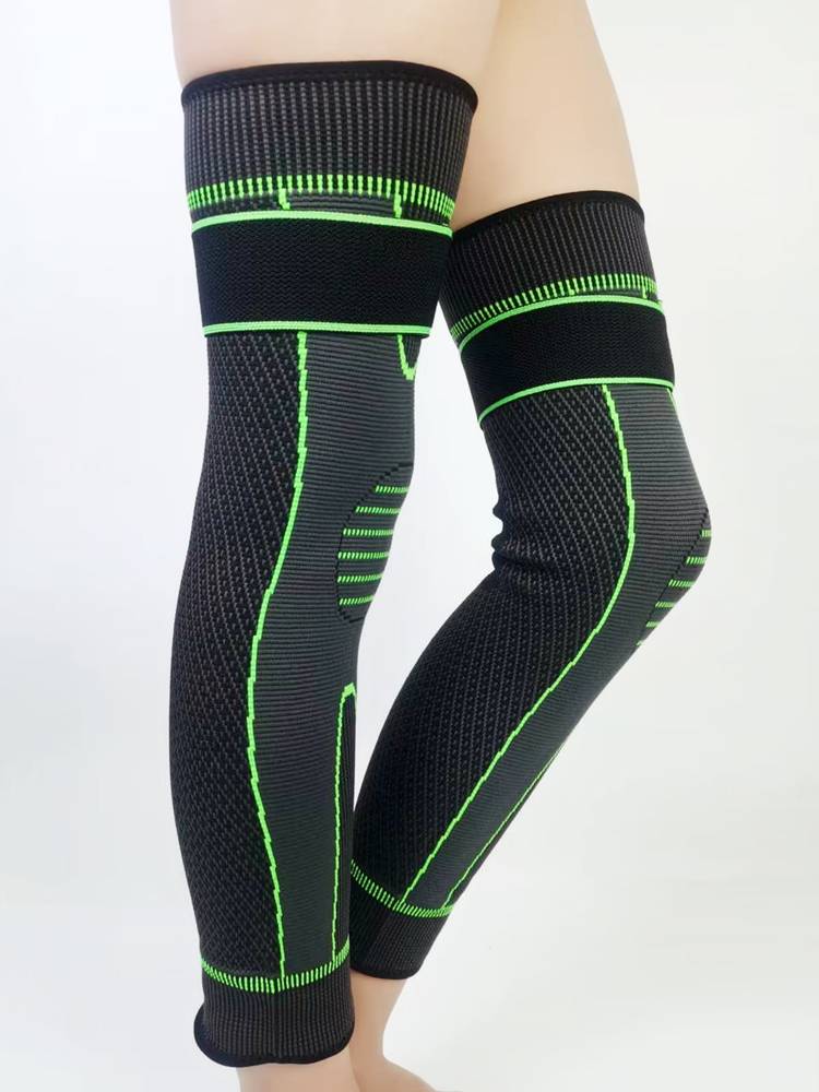 Long -term tie -up knee pad sports heating outdoor cycling basketball protective in the middle and elderly people keep warm