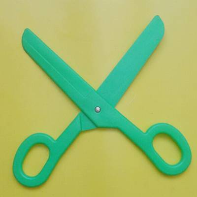 38cm green large scissors