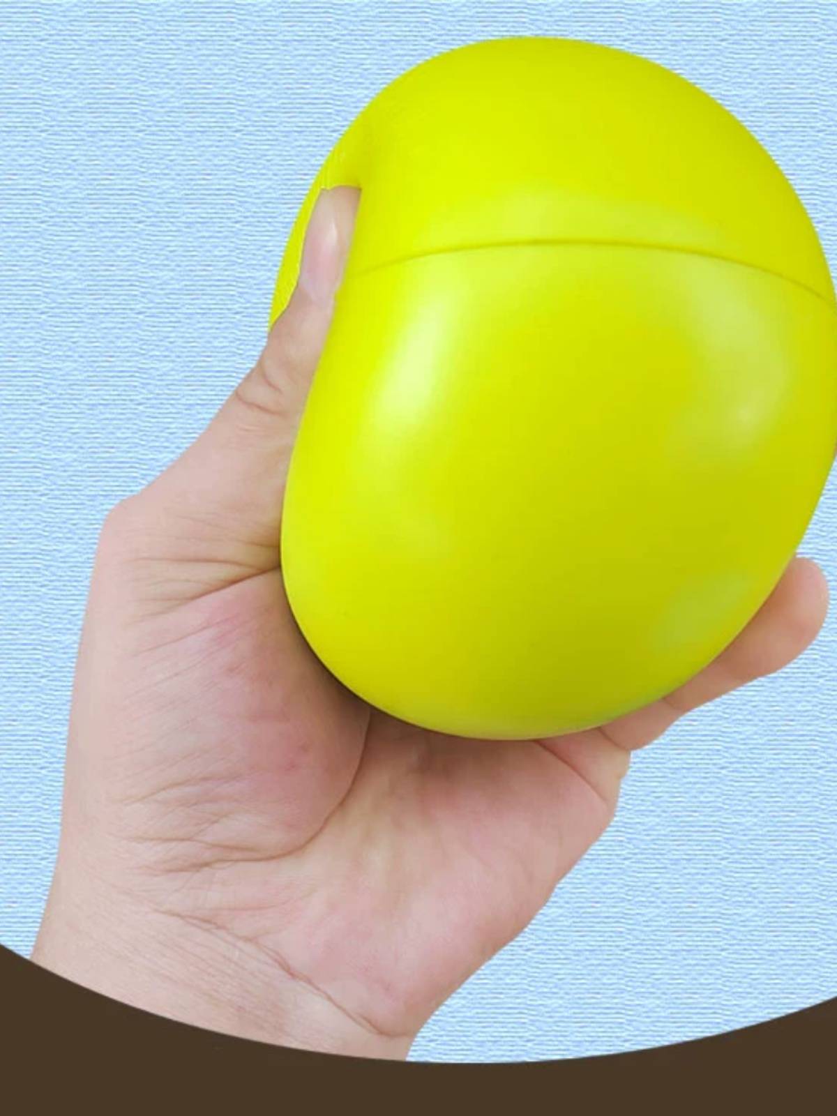 10cm solid soft yoga ball Plati small ball pellet floor muscle training can sit pressure, explosion -proof soft, soft without hurting bones