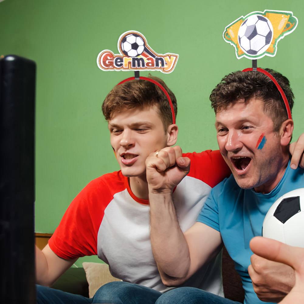 2024 German European Cup Football Glasses Come on Football props head jewelry atmosphere small gift decoration