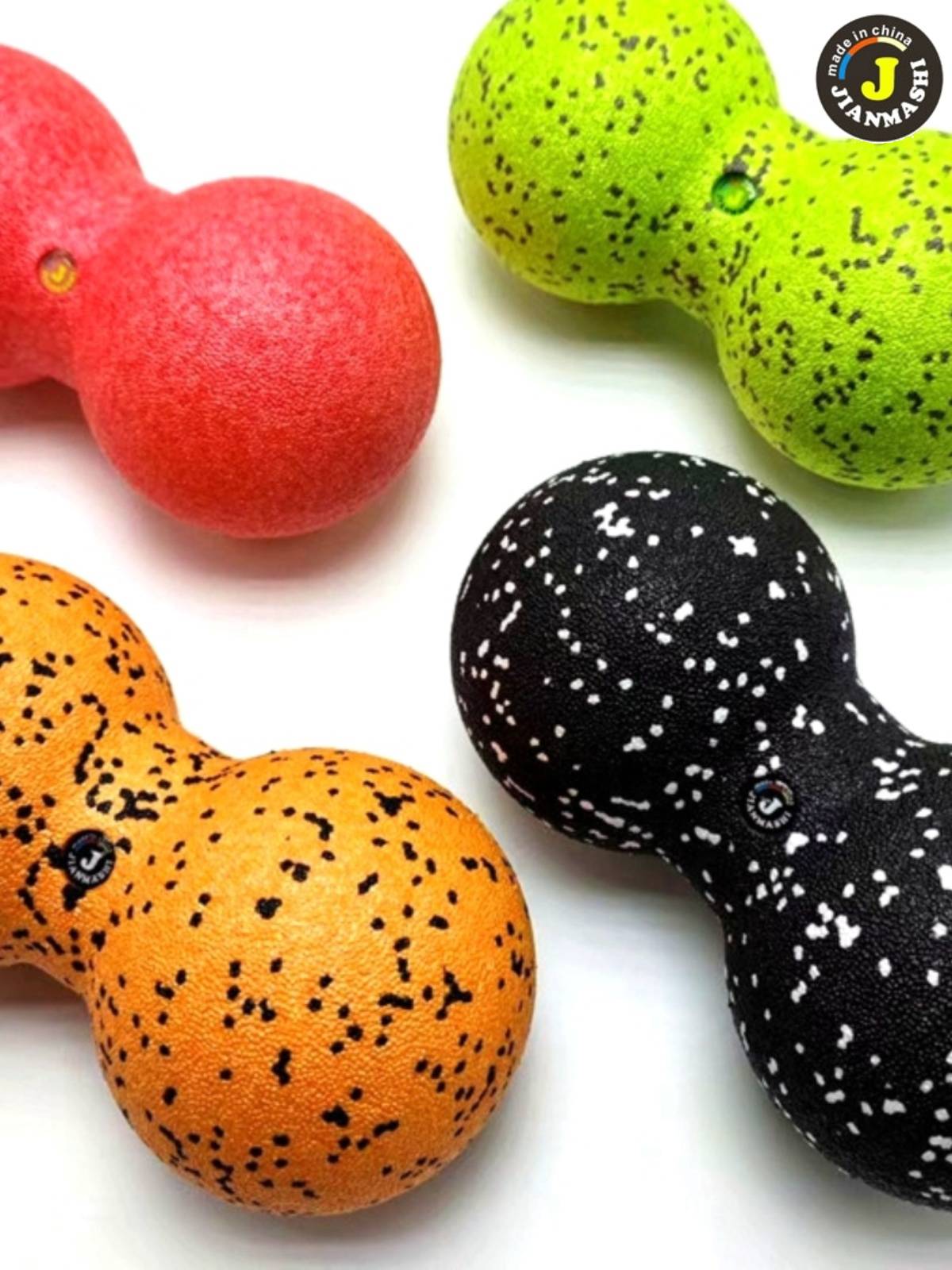 Jianmashi large and small peanut ball fascia trigger point high hardness EPP deep massage relaxation lumbar cervical spine