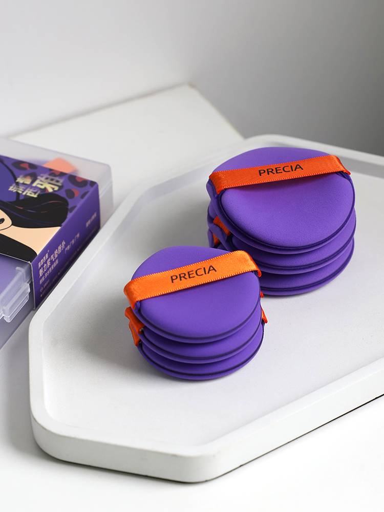 Precia air cushion powder is delicate without eating foundation chocolate sponge beauty makeup eggs, Klein, thickened and wet use