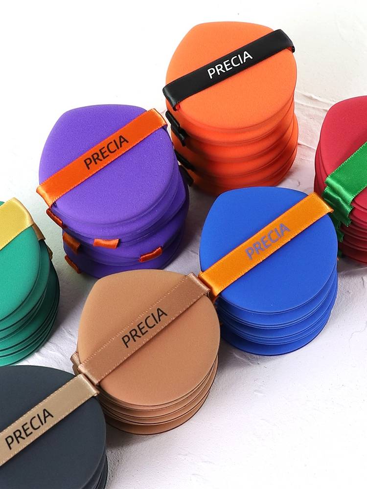 Precia air cushion powder is delicate without eating foundation chocolate sponge beauty makeup eggs, Klein, thickened and wet use