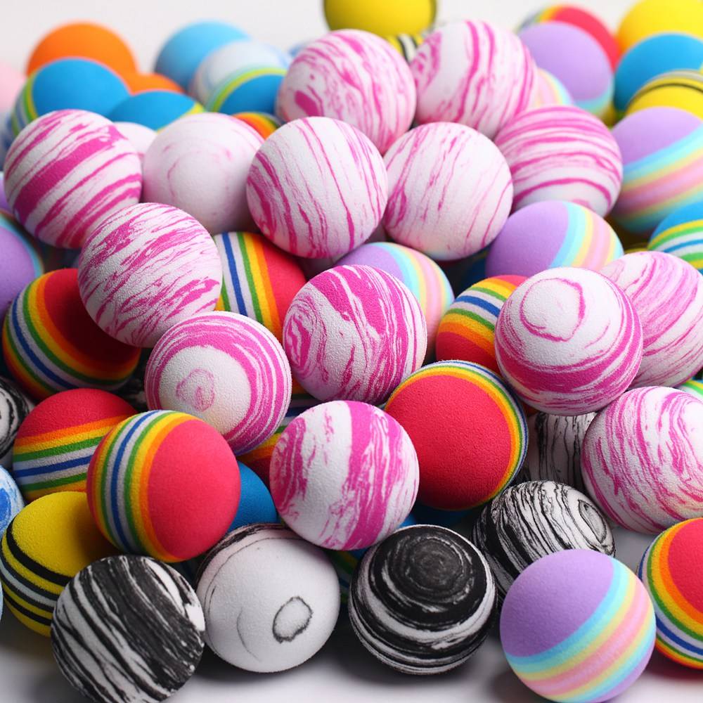 Shangbian Golf sponge soft ball color EVA DIY decorative ball interior bubble practice children's toys