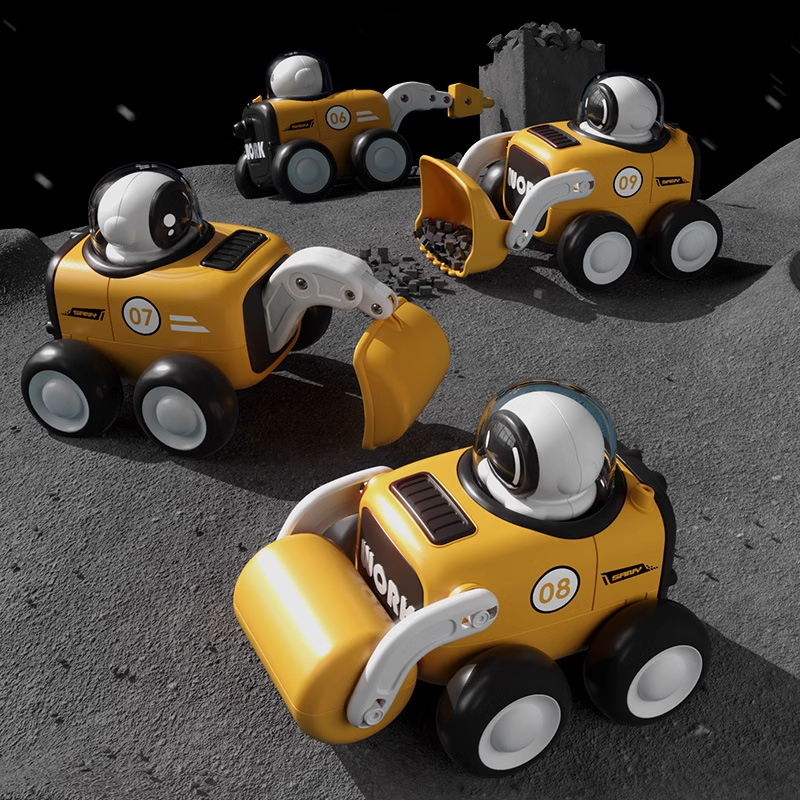 Press the astronaut engineering car random one
