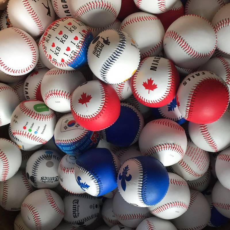 Pvc colorful hard ball