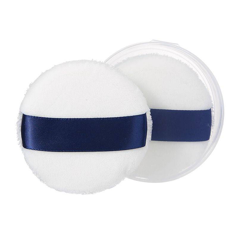 Box imported plush powder puff implanted puff, no card powder, powder fixed makeup, cool, short velvet makeup tool