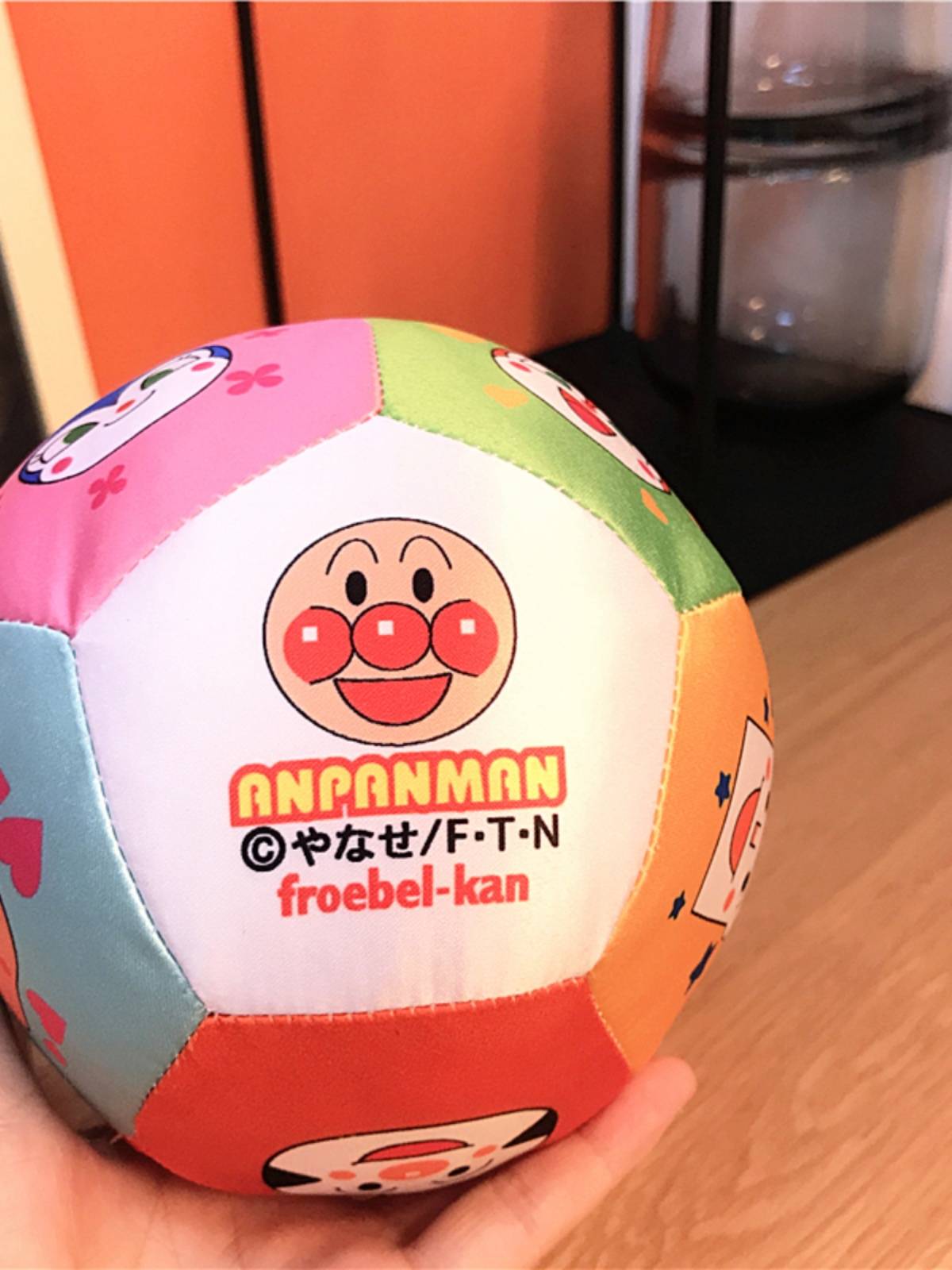 Japanese bread infant children super soft small leather ball baby football safety material training grasp toys