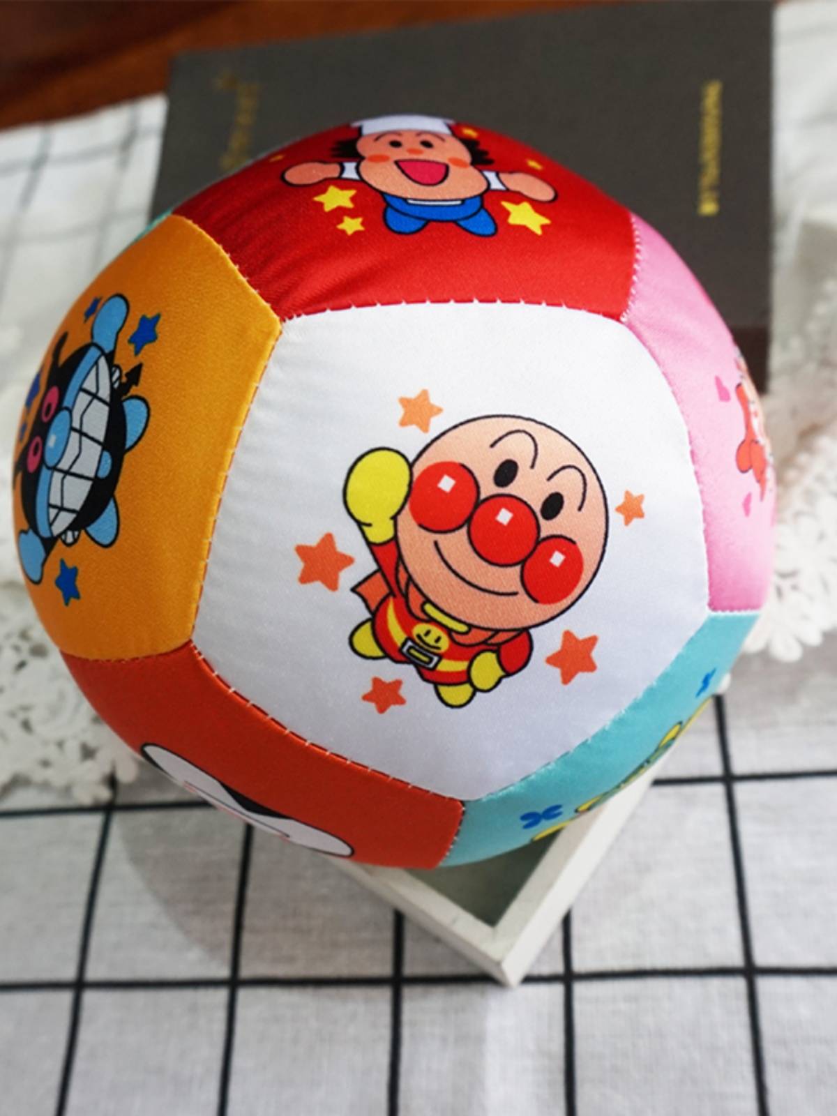 Japanese bread infant children super soft small leather ball baby football safety material training grasp toys
