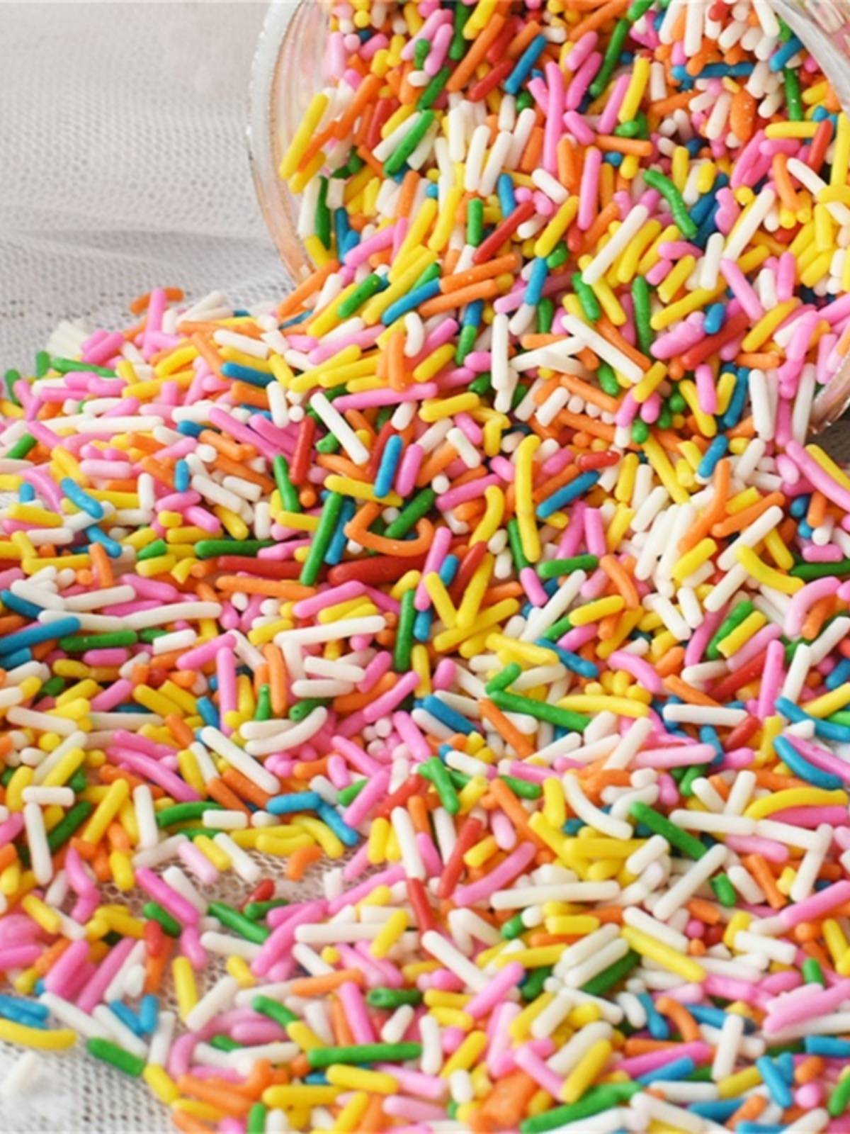 Chocolate color needle chocolate donut color sugar candy beads edible birthday cake decorative ornament