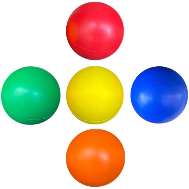6/7/9cm Solid Sponge Ball Rehabilitation Training Fitness Grabbing Piano Exercise Finger Power