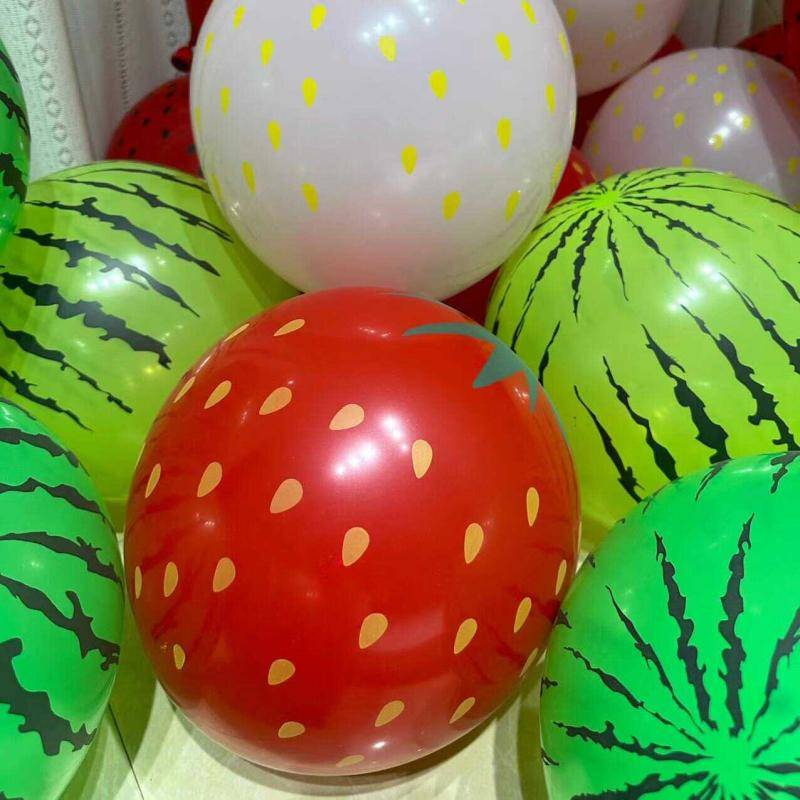 Netbabin Strawberry Watermelon Cartoon Cartoon Fruit Theme Children's Birthday Party Decoration Children's Festival Products